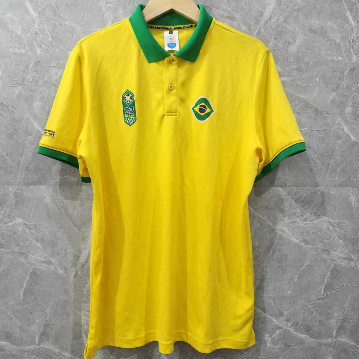 POLO JERSEY BRAZIL SIZE L