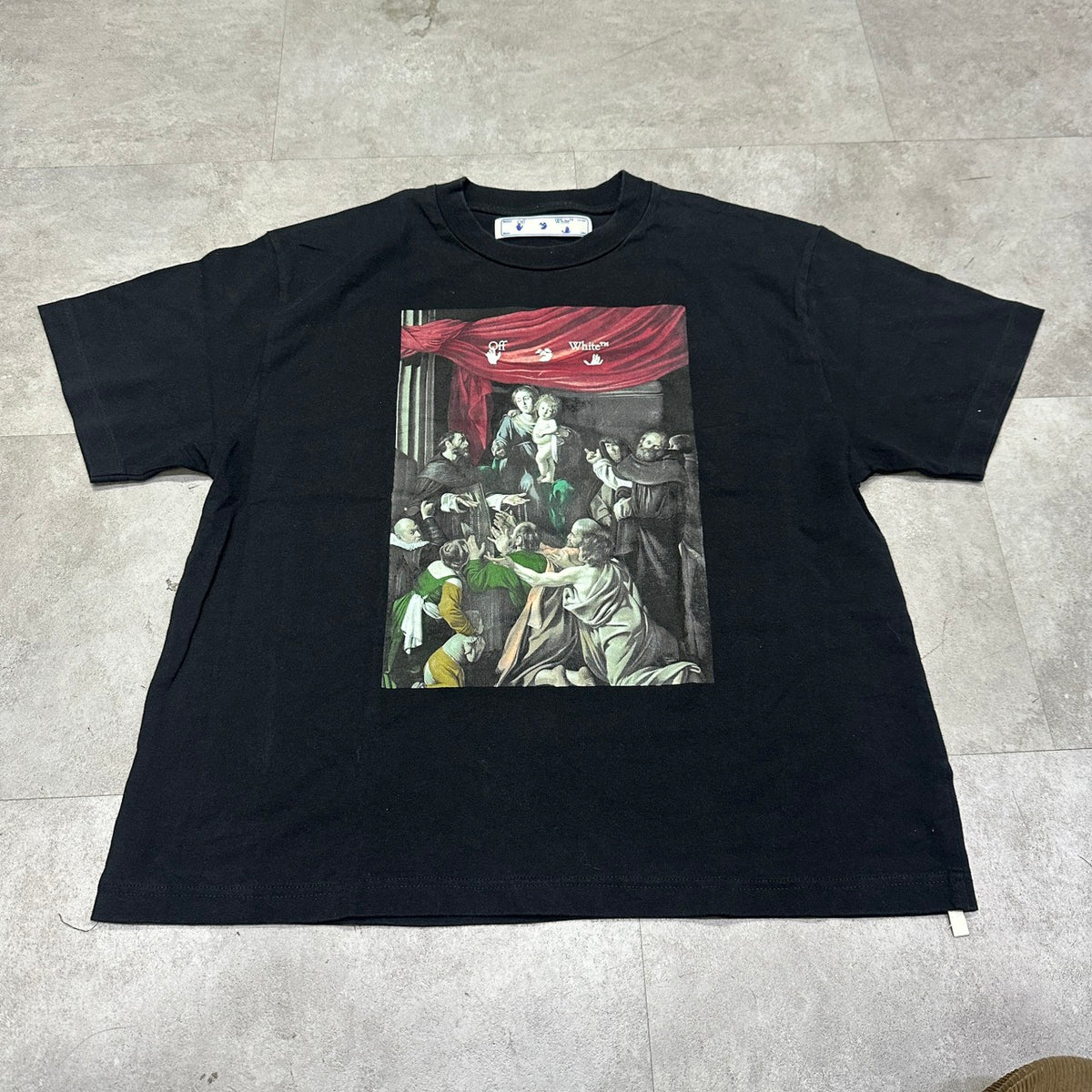 OFF-WHITE TEE SIZ3 S FIT L