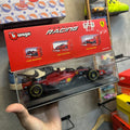 BURAGO 1:43 FERRARI F1-75 #16 CHARLES LECLERC DIE-CAST MODEL
